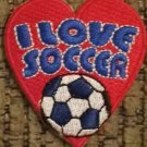 I Love Soccer - GSA activity fun patch
