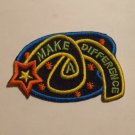 Girl Scouts - Make a Difference - GSA Activity Fun Patch NEW Guides / Brownies