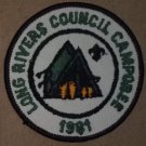 Cub Scouts - Long Rivers Council - 1981 Camporee - BSA Patch