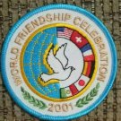 Girl Scouts - 2001 World Friendship Celebration  - GSA Patch Guides