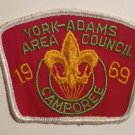 Boy Scouts - York-Adams Area Council - 1969 Camporee - BSA Patch