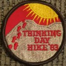 Girl Scouts - 1983 Thinking Day Hike - GSA Activity Patch Guides / Brownies
