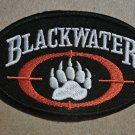 Blackwater embroidered Iron on patch