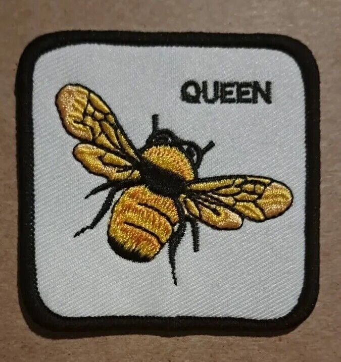 Queen embroidered sew on patch