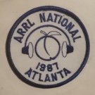 American Radio Relay League - ARRL - 1987 National - Atlanta - Iron on Patch