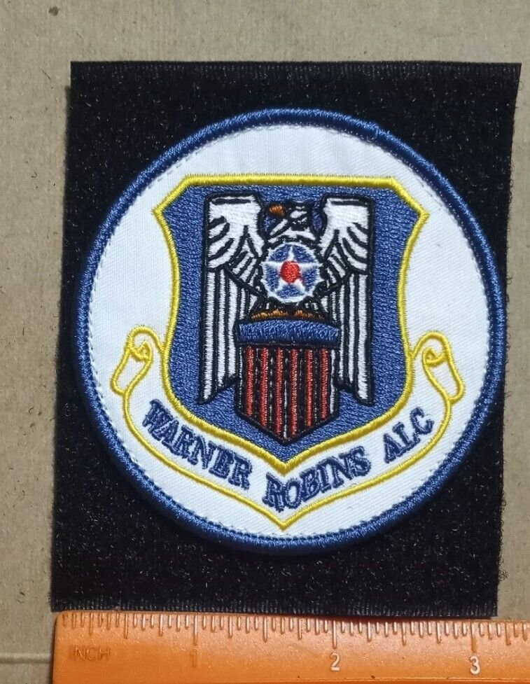 Warner Robins ALC tactical hook and loop patch