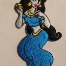 Princess Jasmine embroidered Iron on patch