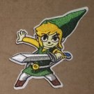Link embroidered Iron on patch