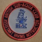 Assistant Diving Instructor - British Sub-Aqua Club - 1970s sew on patch