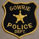 Police Department - Gowrie - sew on patch