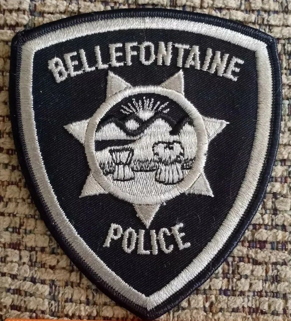 City of Bellefontaine police SWAT Iron on patch