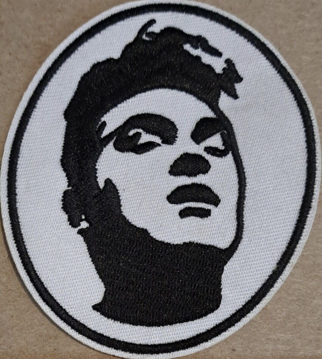 Morrissey embroidered Iron on patch