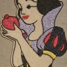Snow White embroidered Iron on patch