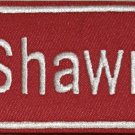 Shawn embroidered Iron on patch