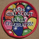 Girl Scout Family Celebration - 2006 - GSA activity fun patch