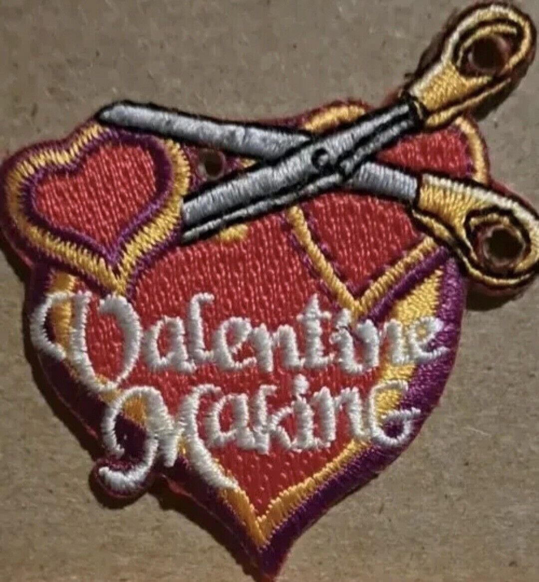 Valentine Making - GSA activity fun patch
