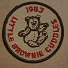 Little Brownie Cuddles - 1983 - GSA patch