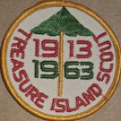 Treasure Island Scout 1913-1963 - BSA patch