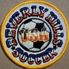 Beverly Hills Soccer embroidered Iron on patch