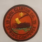 Boy Scouts - Governor Clinton Council - 1975 Spring Camporee - BSA Patch NEW