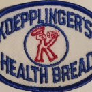 Koepplinger's Health Bread embroidered sew on patch