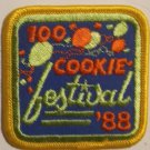 Cookie Festival - 1988 - 100 - GSA activity fun patch