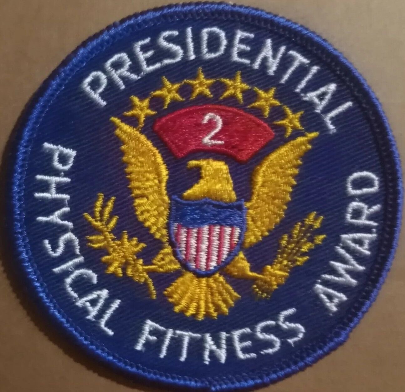 Presidential Physical Fitness Award Level 2 sew on patch