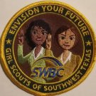 Envision Your Future - SWBC - Girl Scouts of Southwest Texas - GSA patch