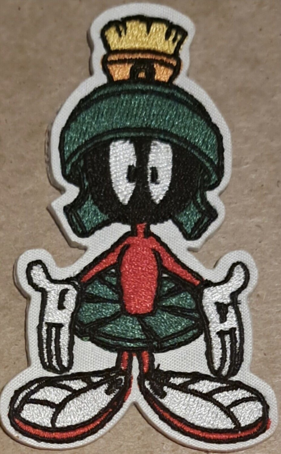 Looney Tunes Marvin the Martian embroidered Iron on patch