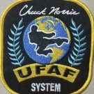 Chuck Norris United Fighting Arts Federation embroidered Iron on patch