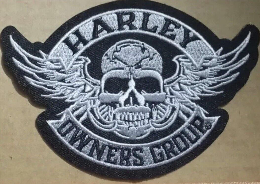 Harley-Davidson Harley Owners Group embroidered Iron on patch