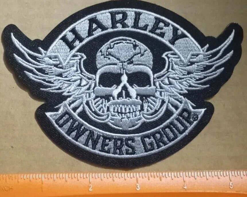 Harley-davidson Harley Owners Group Embroidered Iron On Patch