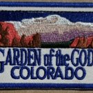 Garden of the Gods embroidered Iron on patch