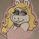 The Muppet Show Miss Piggy embroidered Iron on patch