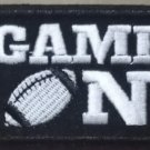 Game on embroidered Iron on patch