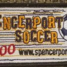Spencerport Soccer Club 2000 embroidered sew on patch