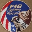 F-16 Fighting Falcon embroidered Iron on patch