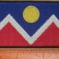 Flag of City of Denver embroidered Iron on patch