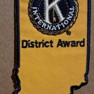 Kiwanis Key Club International District Award embroidered Iron on patch