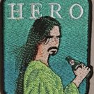 Hero embroidered Iron on patch