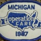 Operation Care - 1987 - embroidered Iron on patch