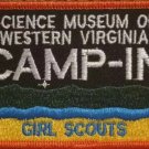Camp-in - Science Museum of Western Virginia - patch