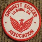 Gwinnett Soccer Association embroidered Iron on patch