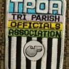 Tri-Parish Official's Association embroidered sew on patch