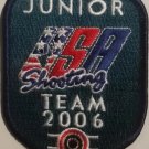 Junior USA Shooting Team 2006 embroidered Iron on patch
