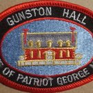 Gunston Hall Home of Patriot George Mason embroidered Iron on patch