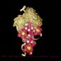 nnc1004 Red Grape Sliver Pin