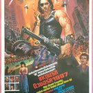 Escape from New York 1981 Thai Movie Poster Original John Carpenter Kurt Russell