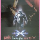 JASON X (2001) THAI MOVIE POSTER HORROR ORIGINAL