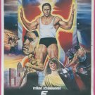 Hercules in New York (1970) Thai Movie Poster Schwarzenegger Original